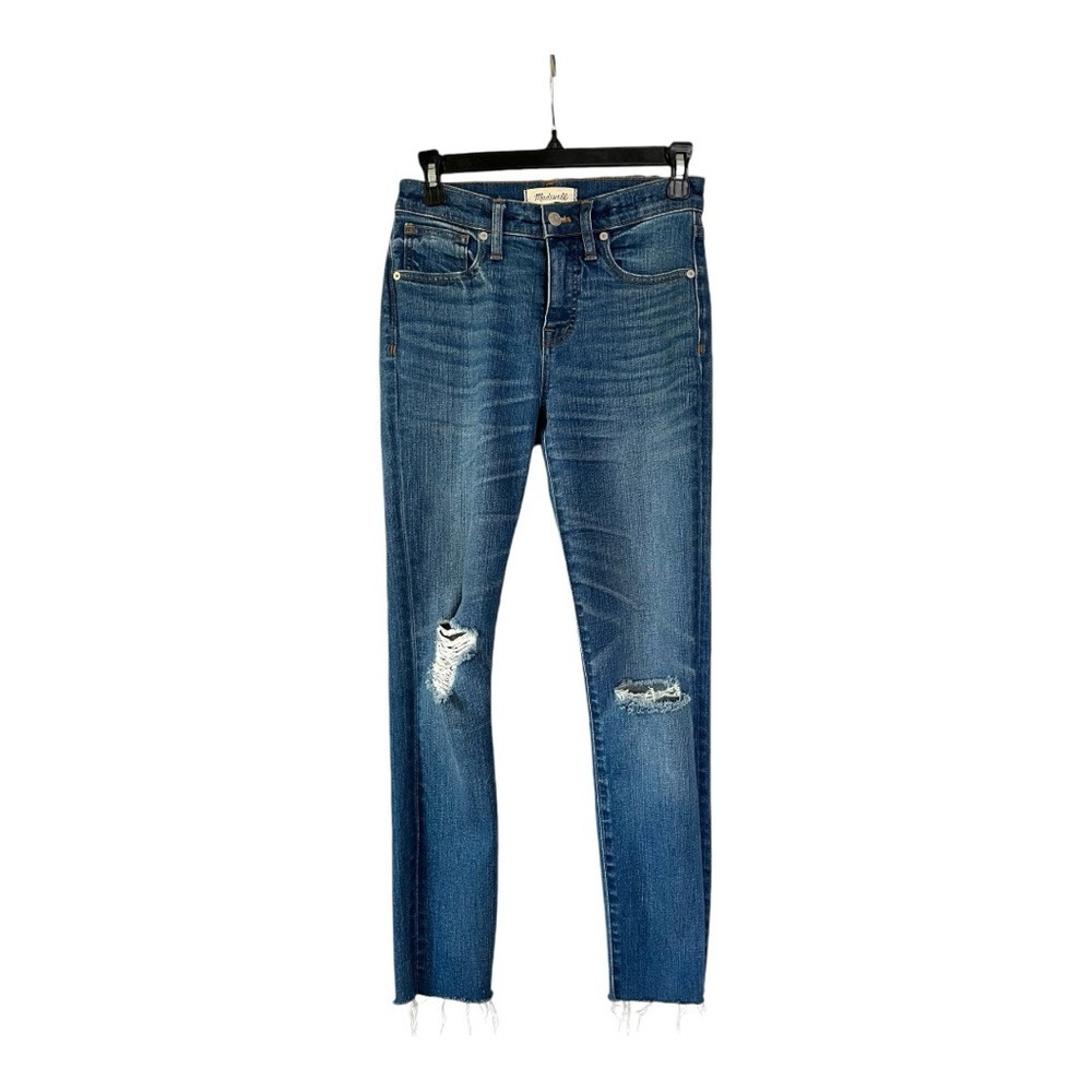 Madewell 9” high-rise skinny crop jeans